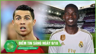 ĐIỂM TIN BÓNG ĐÁ 9/10: Ronaldo bị trộm đột nhập vào nhà; Pogba công khai tỏ tình Real