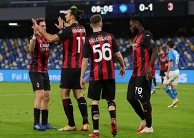AC Milan tiếp tục bay cao trên đôi cánh của Ibra