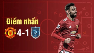 Man Utd 4-1 Basaksehir: Bruno Fernandes là hơi thở của Quỷ Đỏ