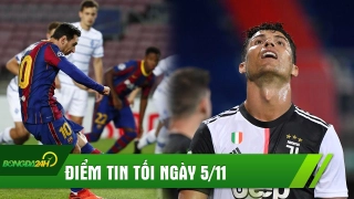 ĐIỂM TIN TỐI 5/11: Messi lập kỷ lục trên chấm 11m; Ronaldo bị chỉ trích vì lý do không tưởng