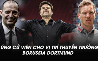 5 ứng cử viên cho vị trí thuyền trưởng Borussia Dortmund