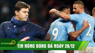TIN NÓNG BÓNG ĐÁ 26/12: CĐV Mu mừng vì Pochettino đến PSG; Man City nhận tin cực SỐC