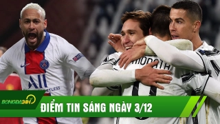 ĐIỂM TIN SÁNG 3/12: Neymar nhấn chìm MU ngay tại Old Trafford; Ronaldo tỏa sáng, Juve hạ đội yếu
