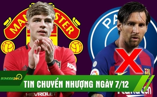 TIN CHUYỂN NHƯỢNG 7/12: Messi tuyên bố không đến PSG; HLV Solsa bảo đảm tương lai cho sao trẻ