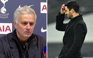 VIDEO: Thắng thuyết phục, Mourinho vẫn khen ngợi Arteta hết lời