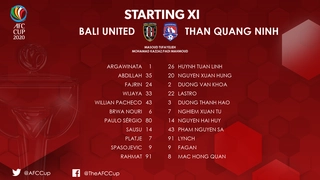 Video tổng hợp: Bali 4-1 Quảng Ninh (AFC Cup 2020)