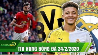 TIN NÓNG bóng đá 24/2: Bruno Fernandes tỏa sáng, M.U vùi dập Watford; Real mua Sancho thay Hazard