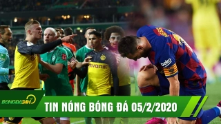 TIN NÓNG bóng đá hôm nay 05/02:  Messi chấn thương vì nén đau để ra sân | Dortmund thất thủ dù Haaland vẫn nổ súng