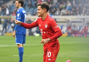 Hoffenheim 0-6 Bayern Munich: Coutinho lập cú đúp, Hùm xám đánh tennis trên sân khách