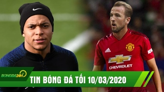 TIN BÓNG ĐÁ TỐI 10/3: Mbappe báo tin dữ cho PSG, MU vung tiền mua Harry Kane