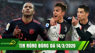 TIN NÓNG BÓNG ĐÁ 14/3: Tình trạng sức khỏe CR7, Dybala; tất cả giải đấu hoãn vì Covid19