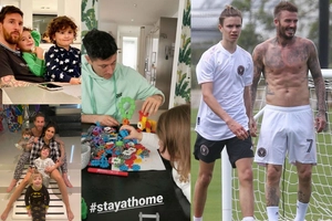 VIDEO: Các ngôi sao làm gì khi không có bóng bánh mùa dịch Covid-19?