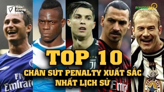 VIDEO: Những chân sút penalty xuất sắc nhất lịch sử: CR7 chưa là gì