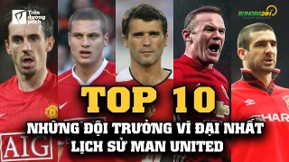 VIDEO: Những đội trưởng vĩ đại nhất lịch sử Man United