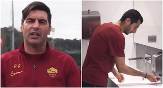 VIDEO: AS Roma tuyên truyền phòng virus corona cực ý nghĩa