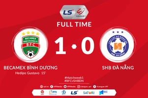 Bình Dương 1-0 Đà Nẵng: Tiến Linh mờ nhạt, Bình Dương nhọc nhằn giành 3 điểm