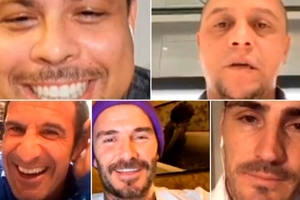 VIDEO: Khoảnh khắc thế hệ Galacticos đời đầu cùng livestream khiến NHM xúc động