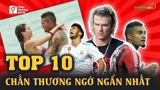 VIDEO: Những tai nạn hài hước nhất lịch sử bóng đá: Pha sữa, cạo râu cũng dính chưởng