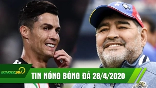 TIN NÓNG BÓNG ĐÁ 28/4: Ronaldo tin bị cướp Quả Bóng Vàng 2018, Maradona khiến cả thế giới ngưỡng mộ