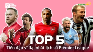 VIDEO: Top 5 tiền đạo vĩ đại nhất lịch sử Premier League