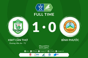 Video tổng hợp: Cần Thơ 1-0 Bình Phước (Cúp Quốc Gia 2020)