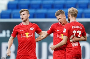 Hoffenheim 0-2 Leipzig: Hàng khủng im ắng, hàng hiệu lên tiếng