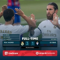 Video bóng đá: Link xem lại bàn thắng Real Madrid vs Eibar 3-1 đêm qua