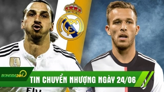 TIN CHUYỂN NHƯỢNG 24/6:Ibrahimovic có thể gia nhập Real? Juventus đạt thỏa thuận mua Arthur của Barca