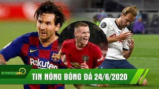 TIN NÓNG BÓNG ĐÁ 24/6 | Messi kiến tạo đưa Barca lên ĐỈNH | Gà Trống thắng nhờ bàn phản lưới