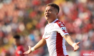 VIDEO: Bỏ lỡ khó tin, Ronaldo xứ Nghệ mất điểm trầm trọng với thầy Park