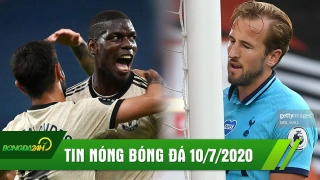 TIN NÓNG BÓNG ĐÁ 10/7 | Pogba Bruno tỏa sáng, Man Utd áp sát Top 4 | Tottenham hòa thất vọng