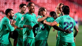 Link xem video Granada vs Real Madrid 1-2: Thắng nghẹt thở