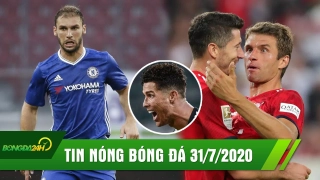 TIN NÓNG BÓNG ĐÁ 31/7 | Muller cay cú vì Lewandowski mất Giày vàng, Ivanovic bị hacker VN lấy Facebook