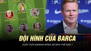 Đội hình mới của Barcelona dưới thời HLV Koeman đáng sợ thế nào?