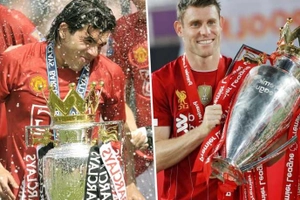 VIDEO: James Milner và 10 cầu thủ vô địch Premier League cùng 2 CLB
