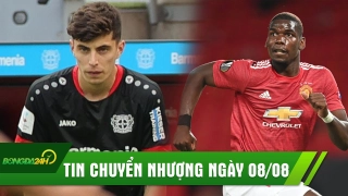 TIN CHUYỂN NHƯỢNG 8/8: Muốn có Kai Havertz, Chelsea phải nhờ sao MU, tương lai của Pogba được hé lộ