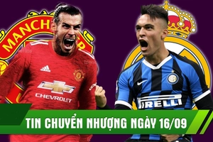 TIN CHUYỂN NHƯỢNG 16/9: Bale đồng ý gia nhập MU? Real giật Martinez trên tay Barca