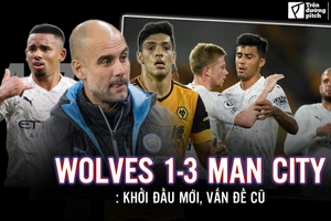 Wolves 1-3 Man City: Khởi đầu mới, vấn đề cũ