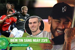 ĐIỂM TIN SÁNG 23/9: MU dễ dàng vào vòng 4 Cúp Liên đoàn; Neymar phân biệt chủng tộc với sao châu Á