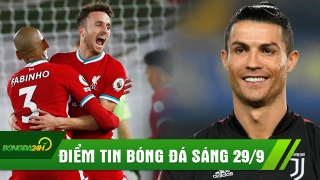 ĐIỂM TIN BÓNG ĐÁ 29/9: Tân binh ghi bàn Liverpool NGƯỢC DÒNG trước Arsenal, Cr7 được ngưỡng mộ nhất thế giới?