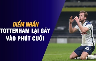 Điểm nhấn Tottenham 1-1 Fulham: Gà trống lại gãy vào phút cuối
