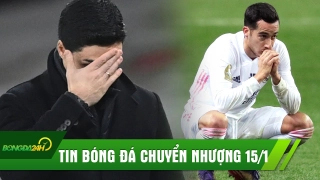TIN BÓNG ĐÁ CHUYỂN NHƯỢNG 15/1: Real nhận trái đắng trước Bilbao; Arsenal bị cầm chân trong trận đấu nhạt nhòa