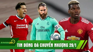 TIN BÓNG ĐÁ CHUYỂN NHƯỢNG 29/01: Ramos đặt chân đến PSG; Liverpool hạ đẹp Spurs