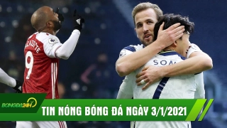 ĐIỂM TIN SÁNG 3/1: Arsenal hủy diệt West Brom đầu năm mới; Son Kane tỏa sáng, Spurs bám sát MU