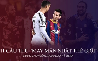 Cristiano Ronaldo - Lionel Messi và 11 cầu thủ may mắn nhất thế giới