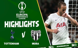 Video Tottenham vs Mura Europa Conference League 2021: Kane, Kane, Kane
