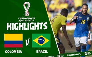 Video tổng hợp: Colombia 0-0 Brazil (Vòng loại World Cup 2022)