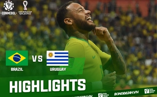 Video bóng đá: Brazil 4-1 Uruguay (Vòng loại World Cup 2022)