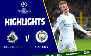 Video Club Brugge vs Man City: Chiến thắng dễ dàng