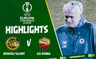 Video Bodoe/Glimt vs AS Roma Europa Conference League: Cú Sốc